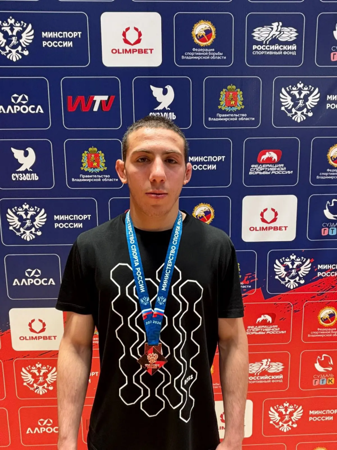 Юный борец из Адыгеи завоевал бронзу на чемпионате России